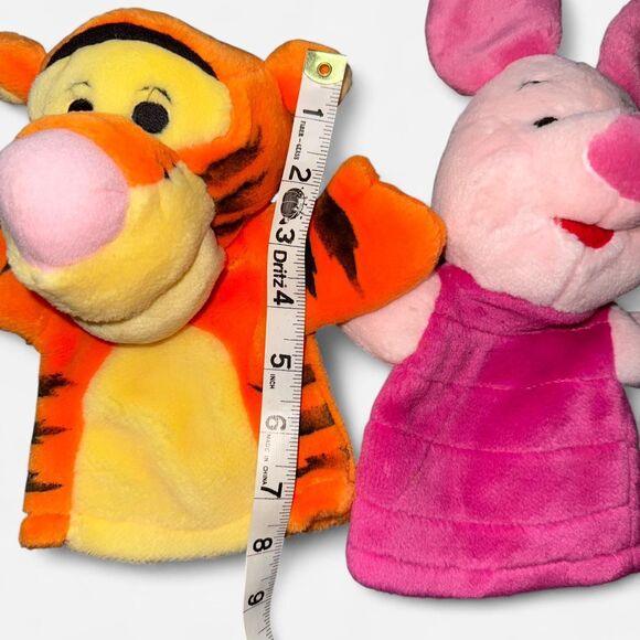 Disney Winnie The Pooh - Tigger and Piglet Stuffed Animal Puppets - Picture 5 of 5